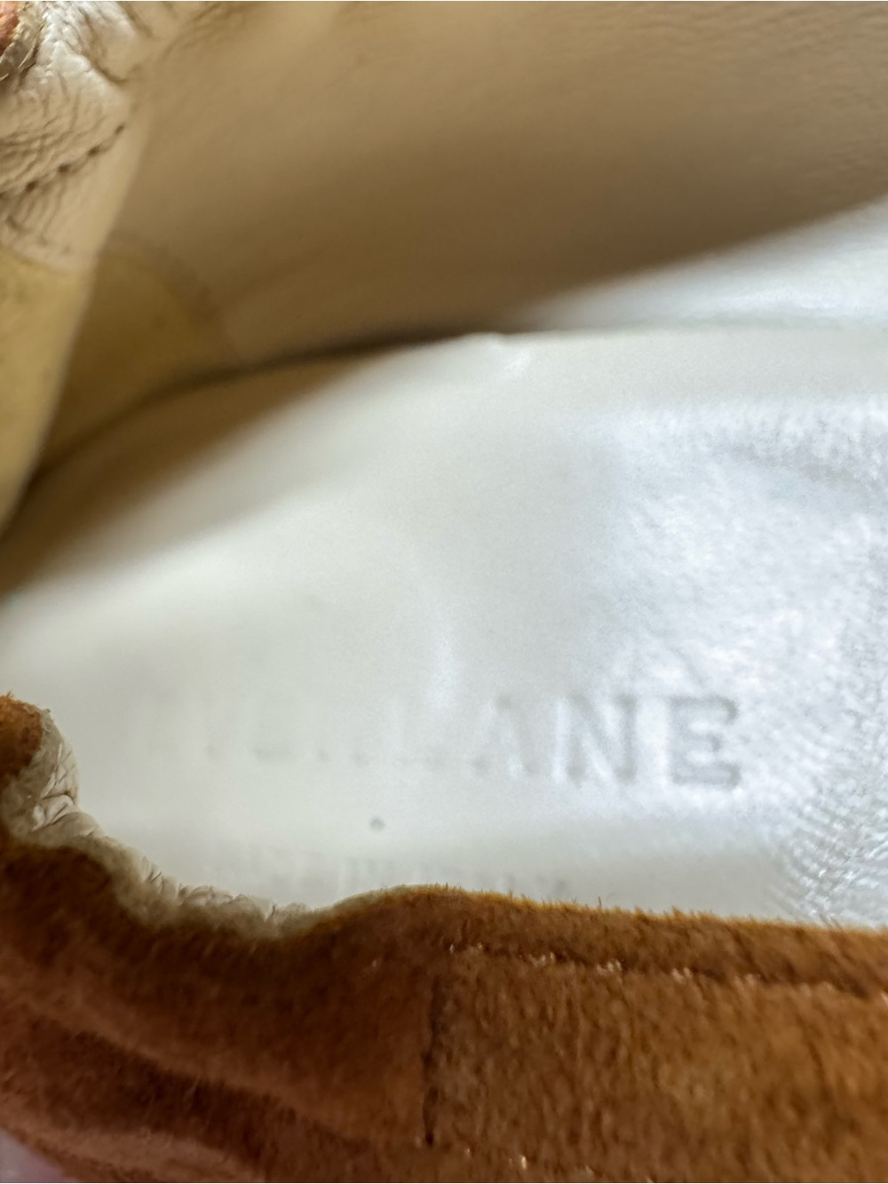 Everlane The Day Heel Size 9.5 Suede Leather Minimalist Preppy Academia Italy - Picture 8 of 8